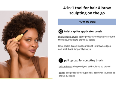 Mane Stage Hair & Brow Sculpt - Clear